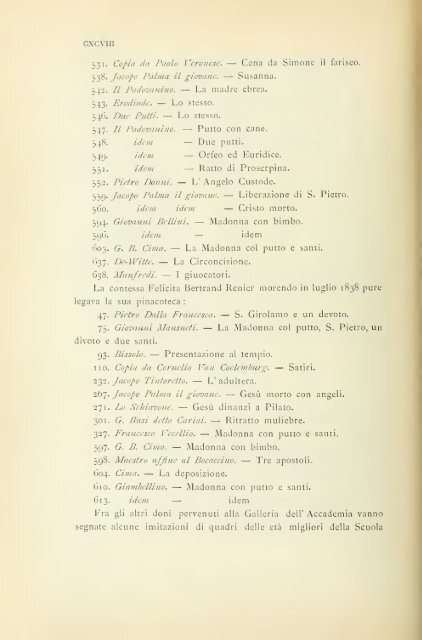 Le collezioni veneziane d'arte e d'antichita dal secolo XIV. ai nostri ...