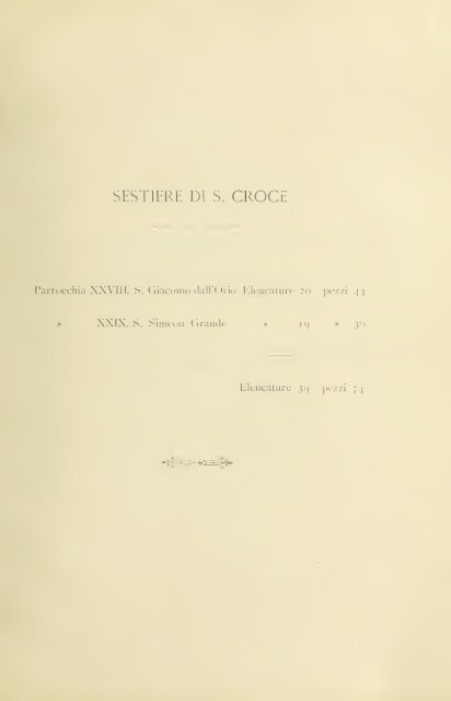 Le collezioni veneziane d'arte e d'antichita dal secolo XIV. ai nostri ...