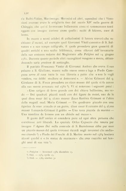 Le collezioni veneziane d'arte e d'antichita dal secolo XIV. ai nostri ...