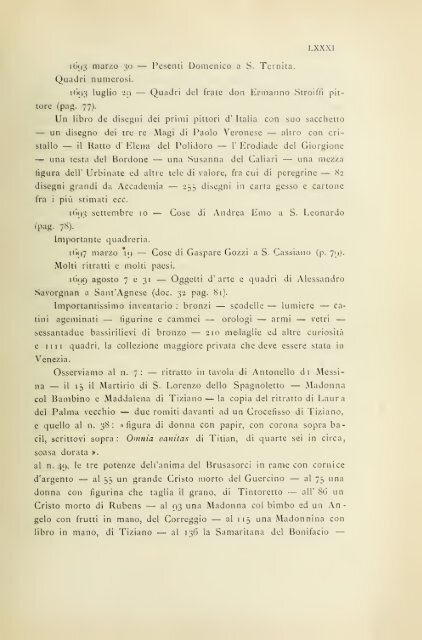 Le collezioni veneziane d'arte e d'antichita dal secolo XIV. ai nostri ...