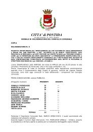 clicca qui - Comune di Pontida