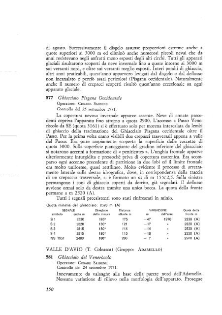 COMITATO GLACIOLOGICO ITALIANO