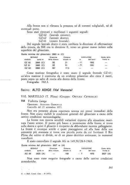 COMITATO GLACIOLOGICO ITALIANO