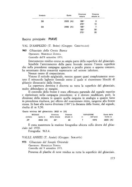 COMITATO GLACIOLOGICO ITALIANO