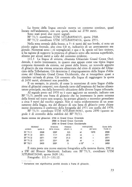 COMITATO GLACIOLOGICO ITALIANO