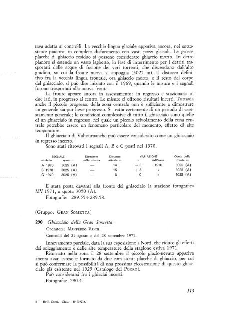 COMITATO GLACIOLOGICO ITALIANO