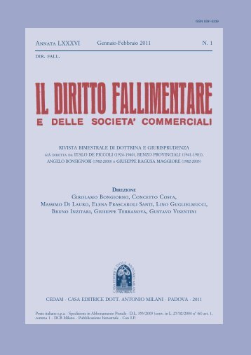 IL DIRITTO FALLIMENTARE - Shop