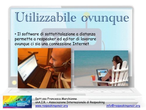 dalla voce alla scrittura per una radio accessibile a tutti - Respeaking