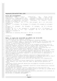 Regolamento CEE n. 2454 del 02/07/1993 - Agenzia delle Dogane