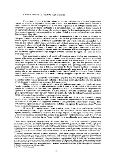 Le dottrine degli Gnostici - Storia di un altro Occidente