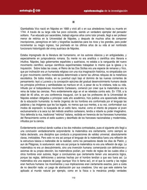 Las lecturas que se presentan en esta Antología - ulloa vision