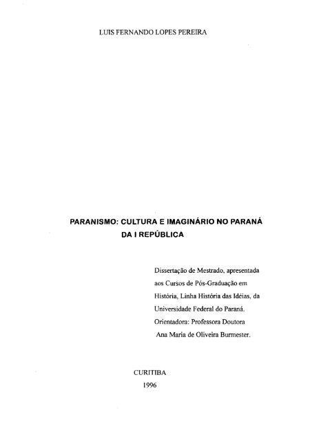 D - PEREIRA, LUIS FERNANDO LOPES.pdf - Universidade Federal ...