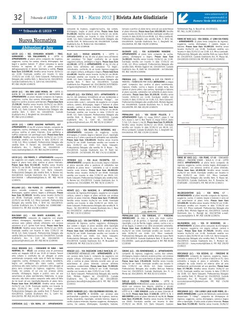 II parte - file PDF - RivistaAsteGiudiziarie