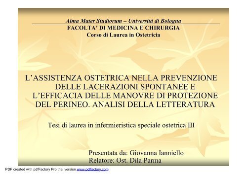dolore perineale e file download