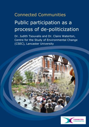 Public participation as a process of de-politicization - Arts ...
