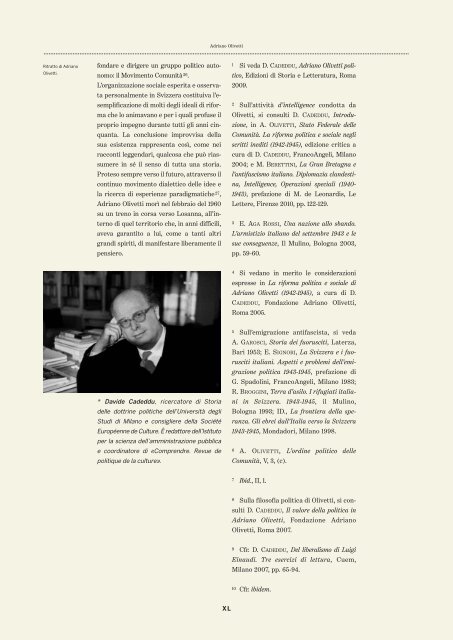 Speciale Adriano Olivetti. Costruttore di futuro - Fondazione Adriano ...
