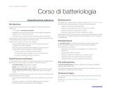 Corso di batteriologia - Bluejayway.it