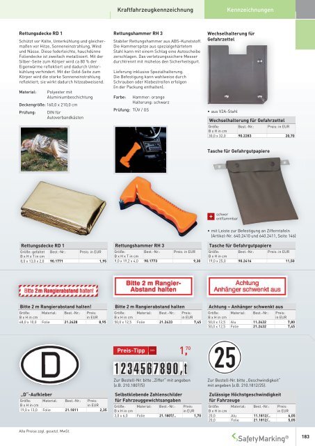 sm katalog - Behrendt Werbetechnik