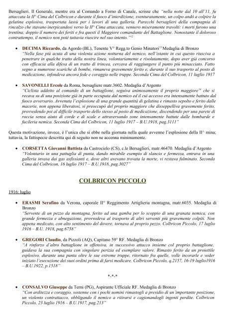 Decorati Colbricon-Piccolo Colbricon-Val Travignolo-Cima Stradon