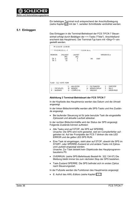 Betriebsanleitung - Schleicher Electronic