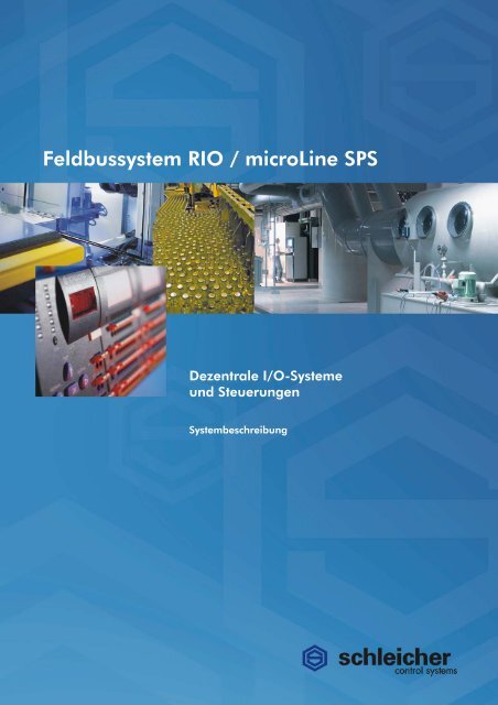 Systembeschreibung RIO / microLine - Schleicher Electronic