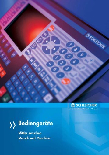 Prospekt - Schleicher Electronic