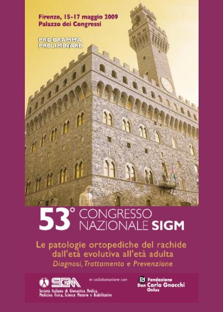 Congresso Nazionale SIGM - Fondazione Don Carlo Gnocchi