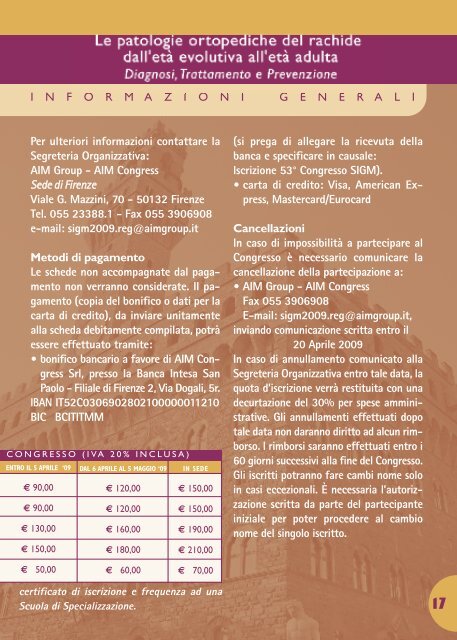 Congresso Nazionale SIGM - Fondazione Don Carlo Gnocchi
