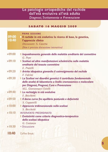 Congresso Nazionale SIGM - Fondazione Don Carlo Gnocchi