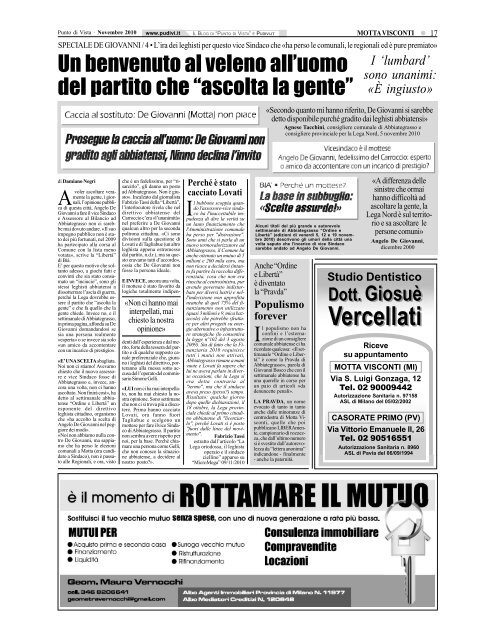 e - PUNTO DI VISTA