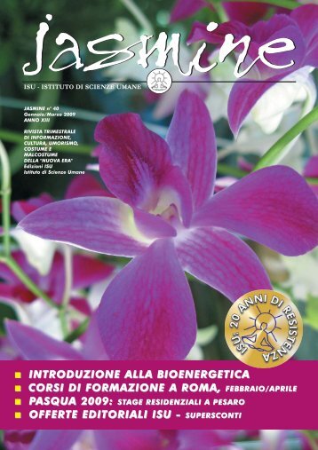 JASMINE n° 40 - Istituto di scienze umane