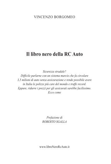 Il libro nero della RC Auto - SicurAUTO.it