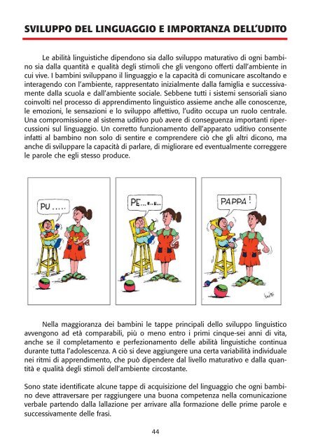 Piccola guida per i genitori di bambini con problemi di udito