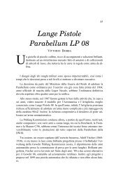 Lange Pistole Parabellum LP 08 - Circolo Culturale Armigeri del Piave