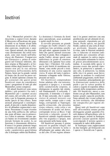 Insettivori [file .pdf - 15,5 Mb] - SardegnaAmbiente