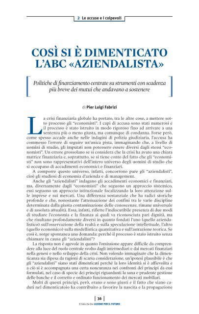 LE IDEE PER BATTERE LA CRISI - Shopping24 - Il Sole 24 Ore