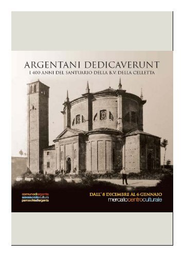 Visualizza il CATALOGO DELLA MOSTRA - Comune di Argenta