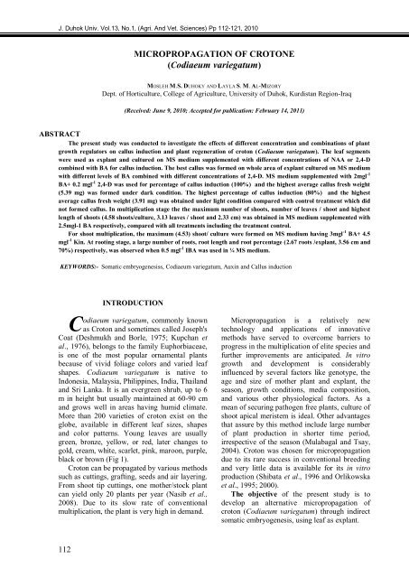 The Influence Of Priming Two Cucumber Cultivar Seeds