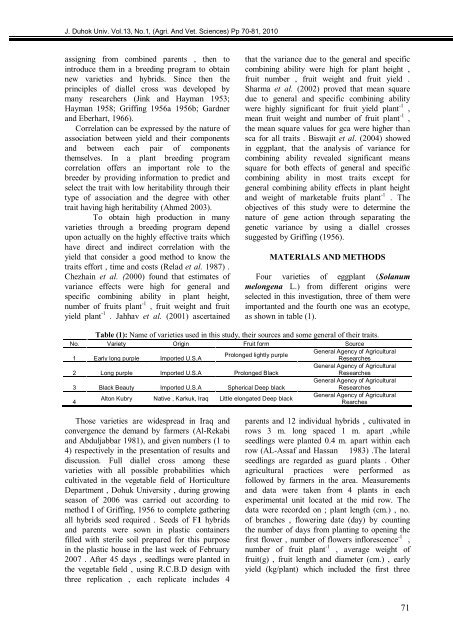 The Influence Of Priming Two Cucumber Cultivar Seeds