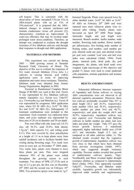 The Influence Of Priming Two Cucumber Cultivar Seeds