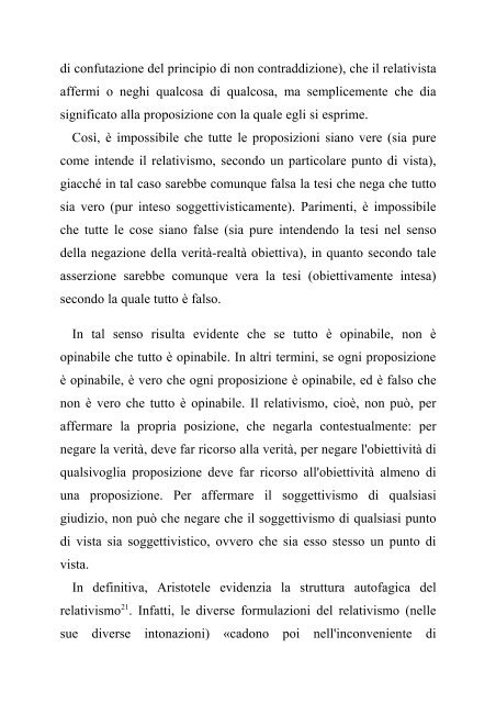 Paradigmi della critica al relativismo - Veritatis Splendor