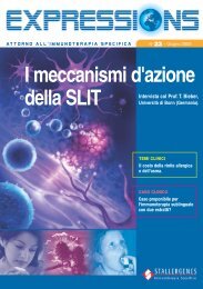 Il costo della rinite allergica e dell'asma - Stallergenes