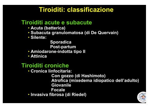 Tiroiditi Autoimmuni - Lippi, Francesco