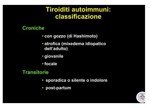 Tiroiditi Autoimmuni - Lippi, Francesco