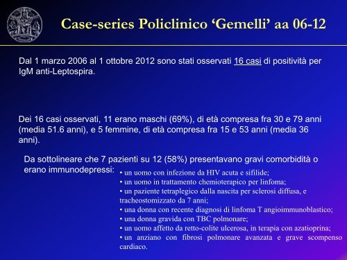 Slides presentazione