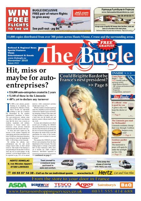 Hit, miss or maybe for auto- entreprises? - The Bugle