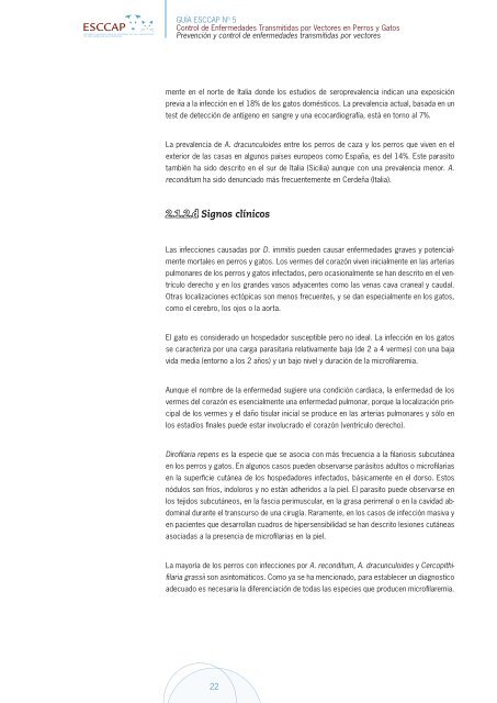 Control de enfermedades transmitidas por Vectores en perros y Gatos