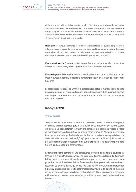 Control de enfermedades transmitidas por Vectores en perros y Gatos