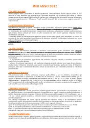 Guida all'IMU anno 2012 - Comune di Mulazzano