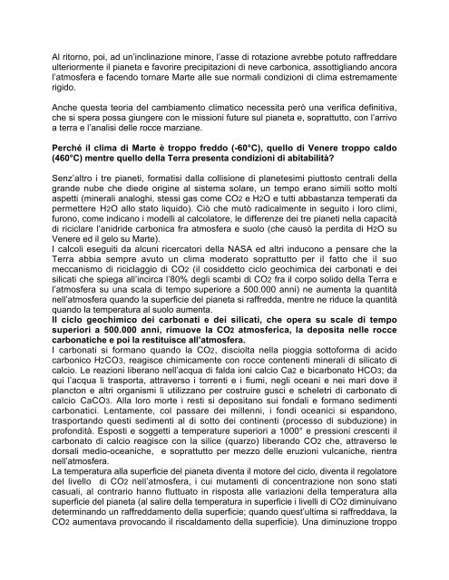 Scarica l'intero documento in formato pdf - Gruppo Astrofili di Piacenza